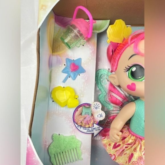 Baby Alive GloPixies Sammie Shimmer Baby Doll 10” - Picture 4 of 11